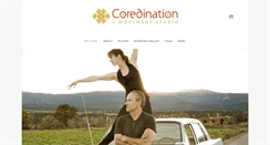 Desktop Screenshot of corepilatesballetyoga.com